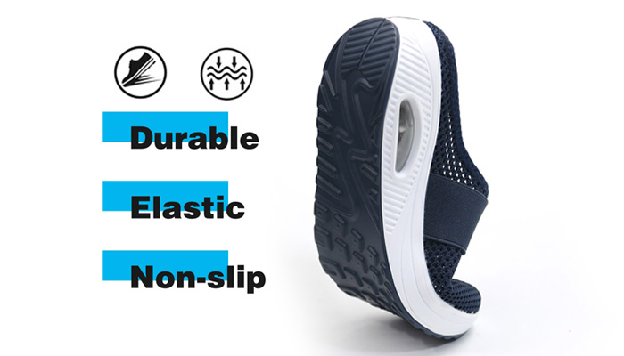 The Best Shoe Offers Air Cushion Slip-On Orthopedic Comfort for Better Fit